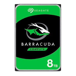 Seagate BarraCuda 8 TB disco duro interno, SATA de 6 Gbit/s, 3,5"