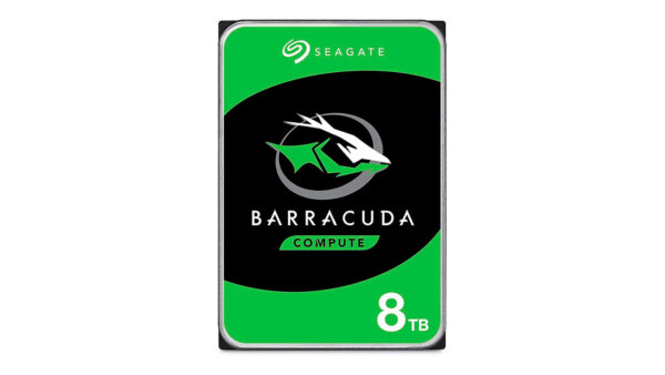 Seagate BarraCuda 8 TB disco duro interno, SATA de 6 Gbit/s, 3,5"