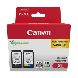 CANON PG-545XL/CL-546XL + 50 HOJAS - 8286B012 Cartucho Tinta Original