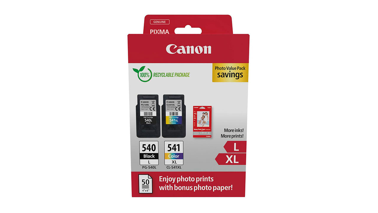 CANON PACK PG540L NEGRO CL541XL COLOR - 5224B012 Cartucho Tinta Original