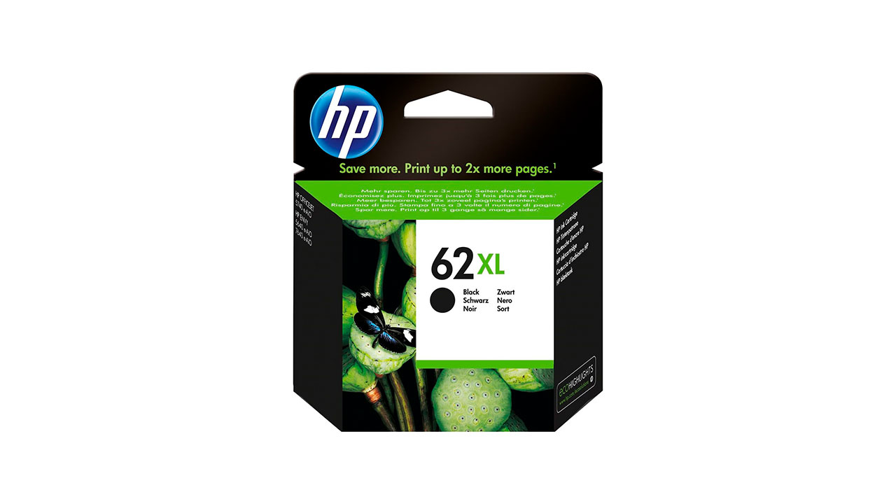 HP 62XL Cartucho Tinta Original NEGRO