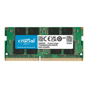 Memoria DDR4 Crucial 16GB 1x16GB 3200MHz CL22 SoDIMM