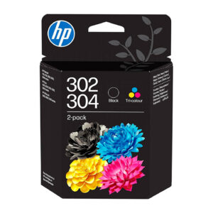 Cartucho HP 302/304 PACK NEGRO + TRI COLOR ORIGINAL