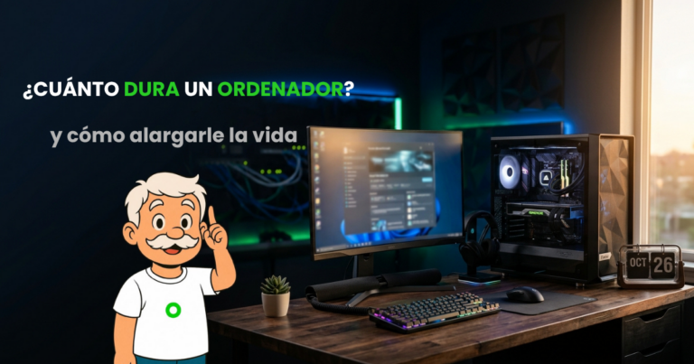 💻 ¿Cuánto dura de verdad un ordenador? (y cómo alargarle la vida)