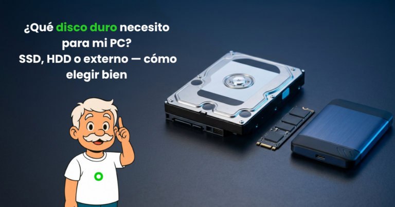¿Qué disco duro necesito para mi PC? Cómo elegir según tu uso