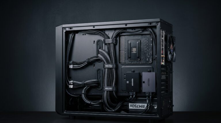 Gestión de Cables: el Paso que Hace que tu PC Luzca (y Respire) Mejor 🧵